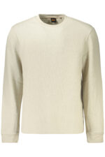 BOSS MEN'S BEIGE SWEATER