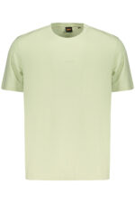 BOSS MEN'S SHORT-SLEEVED T-SHIRT GREEN