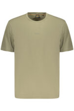 BOSS MEN'S SHORT-SLEEVED T-SHIRT GREEN