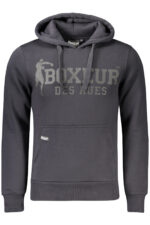 BOXEUR DES RUES MEN'S ZIP-UP SWEATSHIRT, GREY