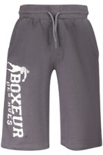 BOXEUR DES RUES MEN'S SHORT TRACKSUIT TROUSERS GREY