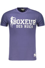 BOXEUR DES RUES MEN'S SHORT SLEEVED T-SHIRT BLUE
