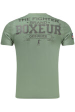 BOXEUR DES RUES GREEN MEN'S SHORT SLEEVED T-SHIRT - Image 2