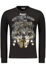 BOXEUR DES RUES MEN'S LONG-SLEEVED T-SHIRT BLACK