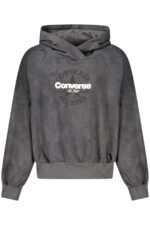 Converse Girls' Zip-Up Hoodie, Black