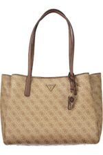 GUESS JEANS WOMEN'S BEIGE BAG