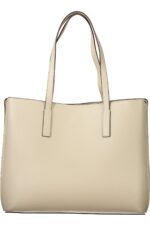 GUESS JEANS WOMEN'S BEIGE BAG - Image 2