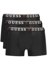 GUESS JEANS MEN'S BLACK BOXER