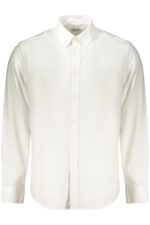 GUESS JEANS MEN'S LONG-SLEEVED SHIRT WHITE