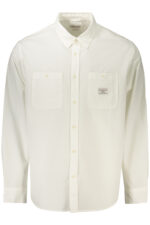 GUESS JEANS MEN'S LONG-SLEEVED SHIRT WHITE