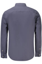 GUESS JEANS MEN'S LONG-SLEEVED SHIRT, BLUE - Image 2