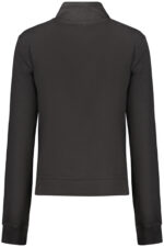 GUESS JEANS WOMEN'S BLACK ZIP-UP SWEATSHIRT - Image 2