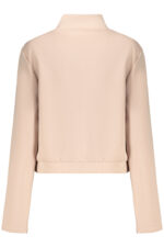 GUESS JEANS WOMEN'S PINK ZIP-UP SWEATSHIRT - Image 2