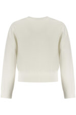 GUESS JEANS WHITE SWEATER FOR GIRLS - Image 2