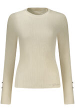 GUESS JEANS WOMEN'S WHITE SWEATER