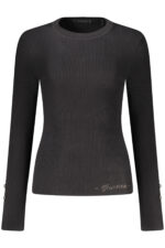 GUESS JEANS WOMEN'S BLACK SWEATER