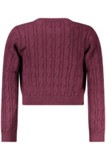 GUESS JEANS PURPLE SWEATER FOR GIRLS - Image 2