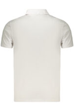 GUESS JEANS MEN'S SHORT-SLEEVED POLO SHIRT WHITE - Image 2