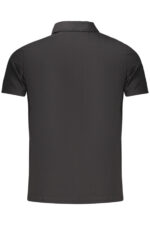 GUESS JEANS MEN'S SHORT-SLEEVE POLO SHIRT BLACK - Image 2