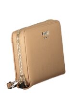 GUESS JEANS WOMEN'S BEIGE WALLET - Image 3