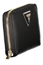 GUESS JEANS WOMEN'S BLACK WALLET - Image 3