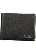 GUESS JEANS MEN'S BLACK WALLET