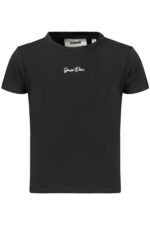 GUESS JEANS SHORT-SLEEVED T-SHIRT FOR GIRLS, BLACK