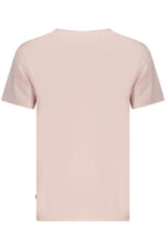 GUESS JEANS WOMEN'S SHORT SLEEVE T-SHIRT PINK - Image 2