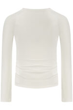 GUESS JEANS LONG-SLEEVED T-SHIRT FOR GIRLS, WHITE - Image 2