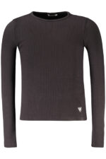 GUESS JEANS LONG-SLEEVED T-SHIRT FOR GIRLS, BLACK