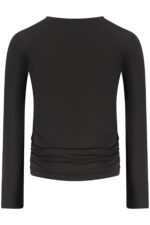 GUESS JEANS LONG-SLEEVED T-SHIRT FOR GIRLS, BLACK - Image 2