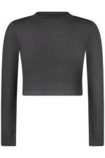 GUESS JEANS LONG-SLEEVED T-SHIRT FOR GIRLS, BLACK - Image 2