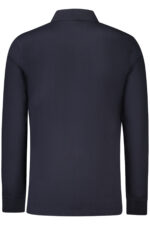 HUGO BOSS MEN'S LONG-SLEEVED POLO SHIRT, BLUE - Image 2
