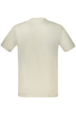 HUGO BOSS MEN'S SHORT-SLEEVE T-SHIRT BEIGE - Image 2
