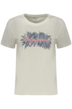 PEPE JEANS WOMEN'S SHORT-SLEEVE T-SHIRT WHITE