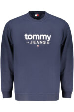 TOMMY HILFIGER MEN'S BLUE ZIP-UP SWEATSHIRT