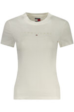 TOMMY HILFIGER SHORT SLEEVE T-SHIRT WOMEN WHITE