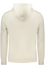 CALVIN KLEIN MEN'S ZIP-UP SWEATSHIRT WHITE - Image 2