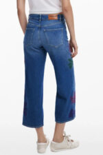 DESIGUAL WOMEN'S DENIM JEANS, BLUE - Image 2