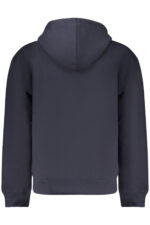 GUESS JEANS MEN'S BLUE ZIP-UP SWEATSHIRT - Image 2