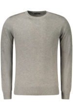 GUESS JEANS MEN'S GREY SWEATER