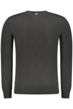 GUESS JEANS MEN'S BLACK SWEATER - Image 2