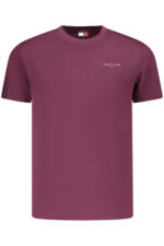 TOMMY HILFIGER MEN'S SHORT-SLEEVE T-SHIRT PURPLE